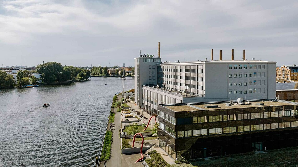 Campus Wilhelminenhof at the river Spree, Brain City Berlin