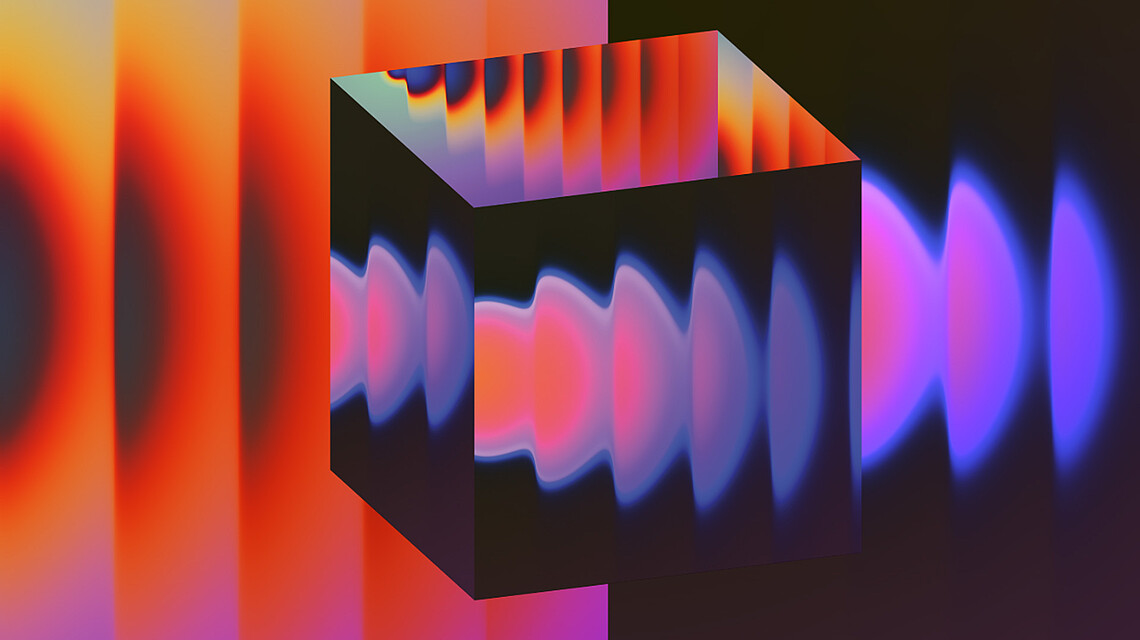 Colourful cube: key visual of Berlin Science Week 2025, Brain City Berlin