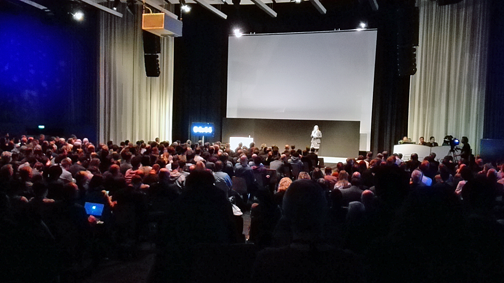 About 700 guests followed the scientific presentations About 700 guests followed the scientific presentations